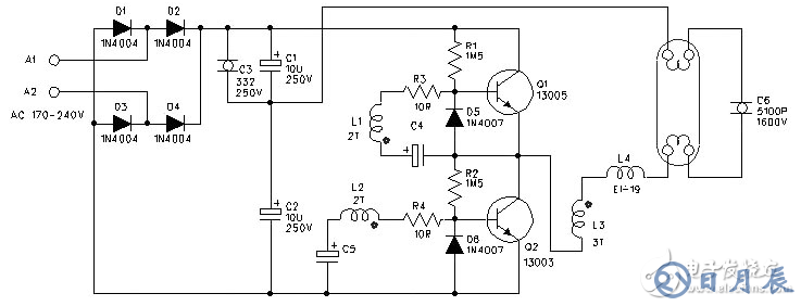 40w電子鎮(zhèn)流器電路圖大全(六款模擬電路設(shè)計原理圖詳解)