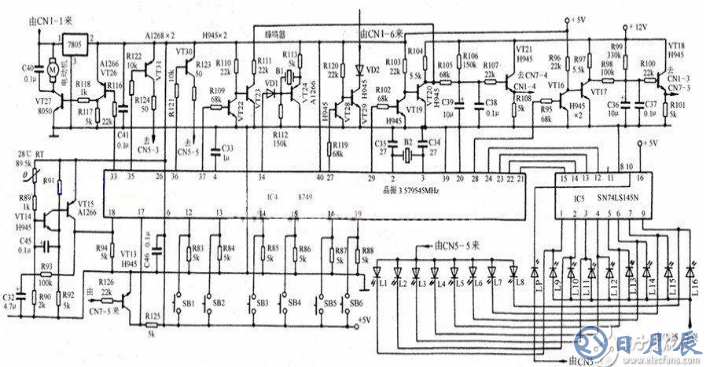 美的電磁爐電路圖大全（六款美的電磁爐電路設(shè)計原理圖詳解）